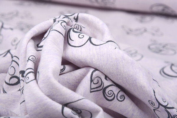 Mi & Joe Mi & Joe Cotton Jersey Curl Lila melange Mi & Joe Mi & Joe Cotton Jersey Curl Lila melange