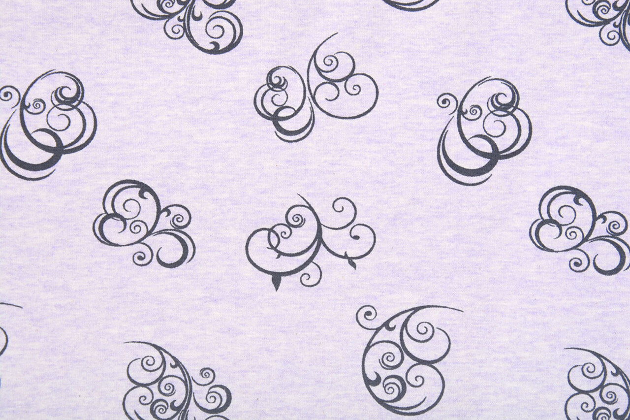 Mi & Joe Mi & Joe Cotton Jersey Curl Lila melange Mi & Joe Mi & Joe Cotton Jersey Curl Lila melange