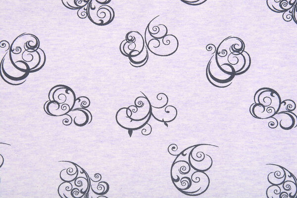 Mi & Joe Mi & Joe Jersey Coton Krul Lilas Melange Mi & Joe Mi & Joe Jersey Coton Krul Lilas Melange