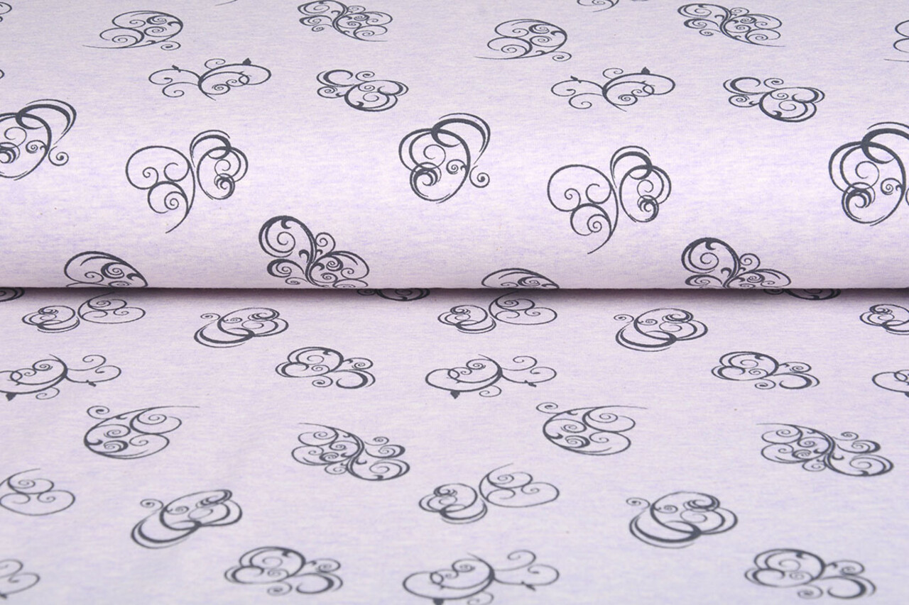 Mi & Joe Mi & Joe Cotton Jersey Curl Lila melange Mi & Joe Mi & Joe Cotton Jersey Curl Lila melange