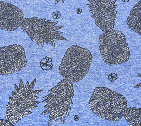 Mi & Joe Mi & Joe Jersey de Algodón Piña Denim Oscuro Jaspeado Mi & Joe Mi & Joe Jersey de Algodón Piña Denim Oscuro Jaspeado