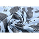 Mi & Joe Mi & Joe Cotone Jersey Ananas Azzurro Chiaro Mélange Mi & Joe Mi & Joe Cotone Jersey Ananas Azzurro Chiaro Mélange