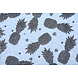 Mi & Joe Mi & Joe Jersey Coton Ananas Bleu Clair Melange Mi & Joe Mi & Joe Jersey Coton Ananas Bleu Clair Melange