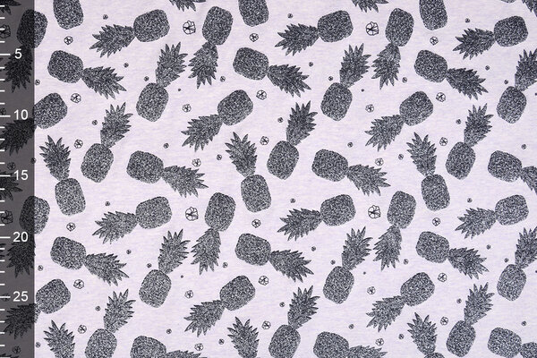 Mi & Joe Mi & Joe Cotton Jersey Pineapple Lila melange