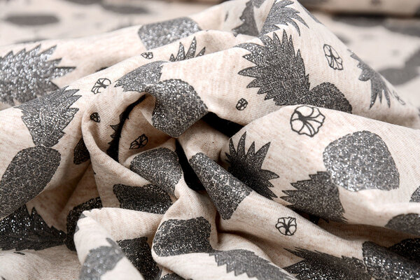 Mi & Joe Mi & Joe Cotton Jersey Pineapple Beige melange Mi & Joe Mi & Joe Cotton Jersey Pineapple Beige melange