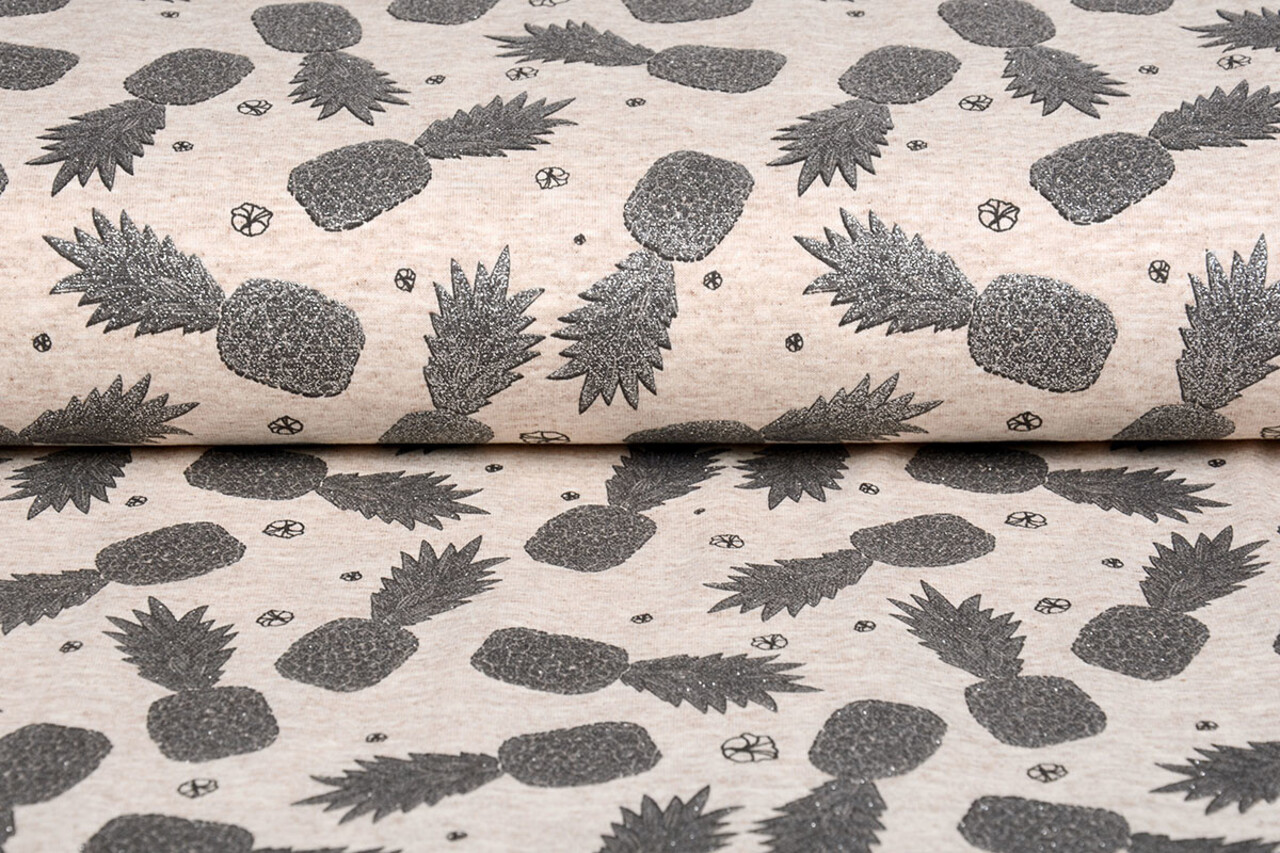 Mi & Joe Mi & Joe Cotton Jersey Ananas Beige melange Mi & Joe Mi & Joe Cotton Jersey Ananas Beige melange