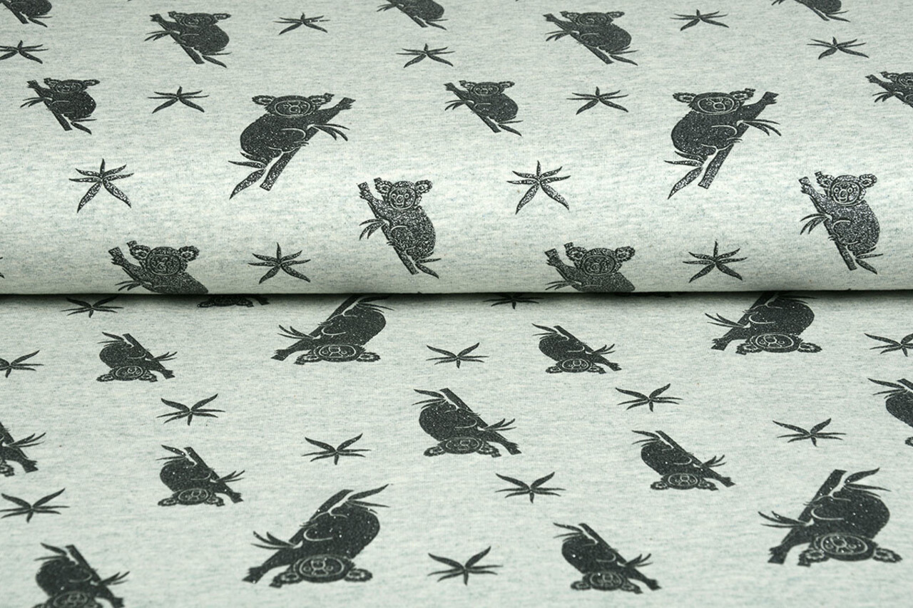 Mi & Joe Mi & Joe Cotton Jersey Koala Pistache melange Mi & Joe Mi & Joe Cotton Jersey Koala Pistache melange