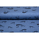 Mi & Joe Mi & Joe Cotone Jersey Zwaan Denim Scuro Mélange Mi & Joe Mi & Joe Cotone Jersey Zwaan Denim Scuro Mélange