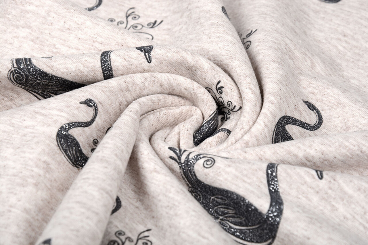 Mi & Joe Mi & Joe Cotton Jersey Swan Beige melange Mi & Joe Mi & Joe Cotton Jersey Swan Beige melange