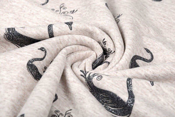 Mi & Joe Mi & Joe Cotton Jersey Swan Beige melange Mi & Joe Mi & Joe Cotton Jersey Swan Beige melange