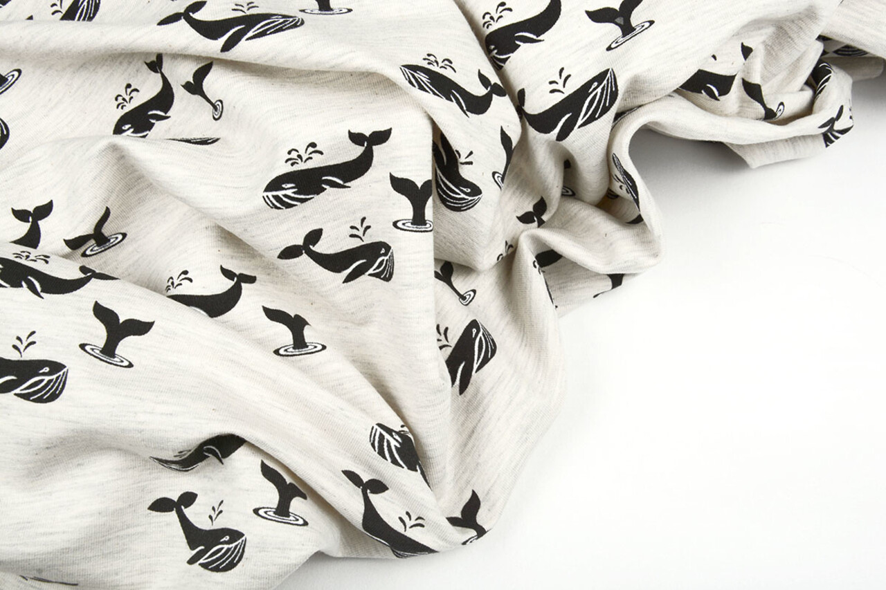 Mi & Joe Mi & Joe French Terry Walvis Creme Melange