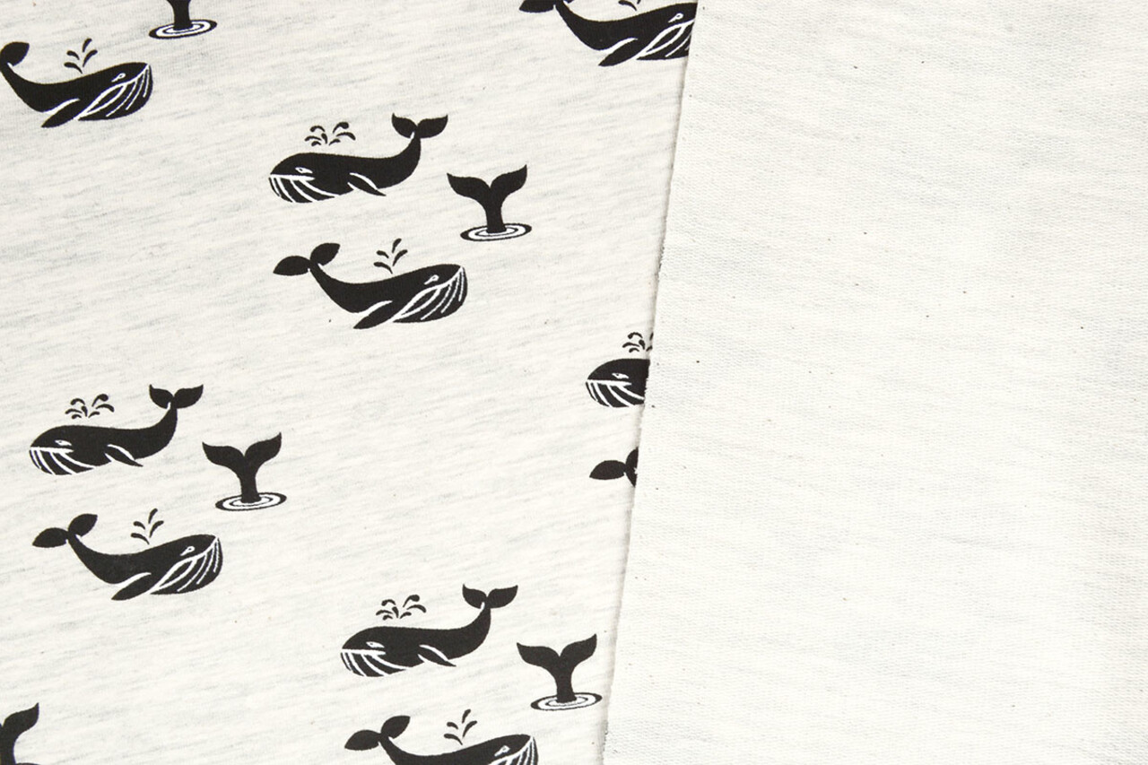 Mi & Joe Mi & Joe French Terry Wal Creme Meliert