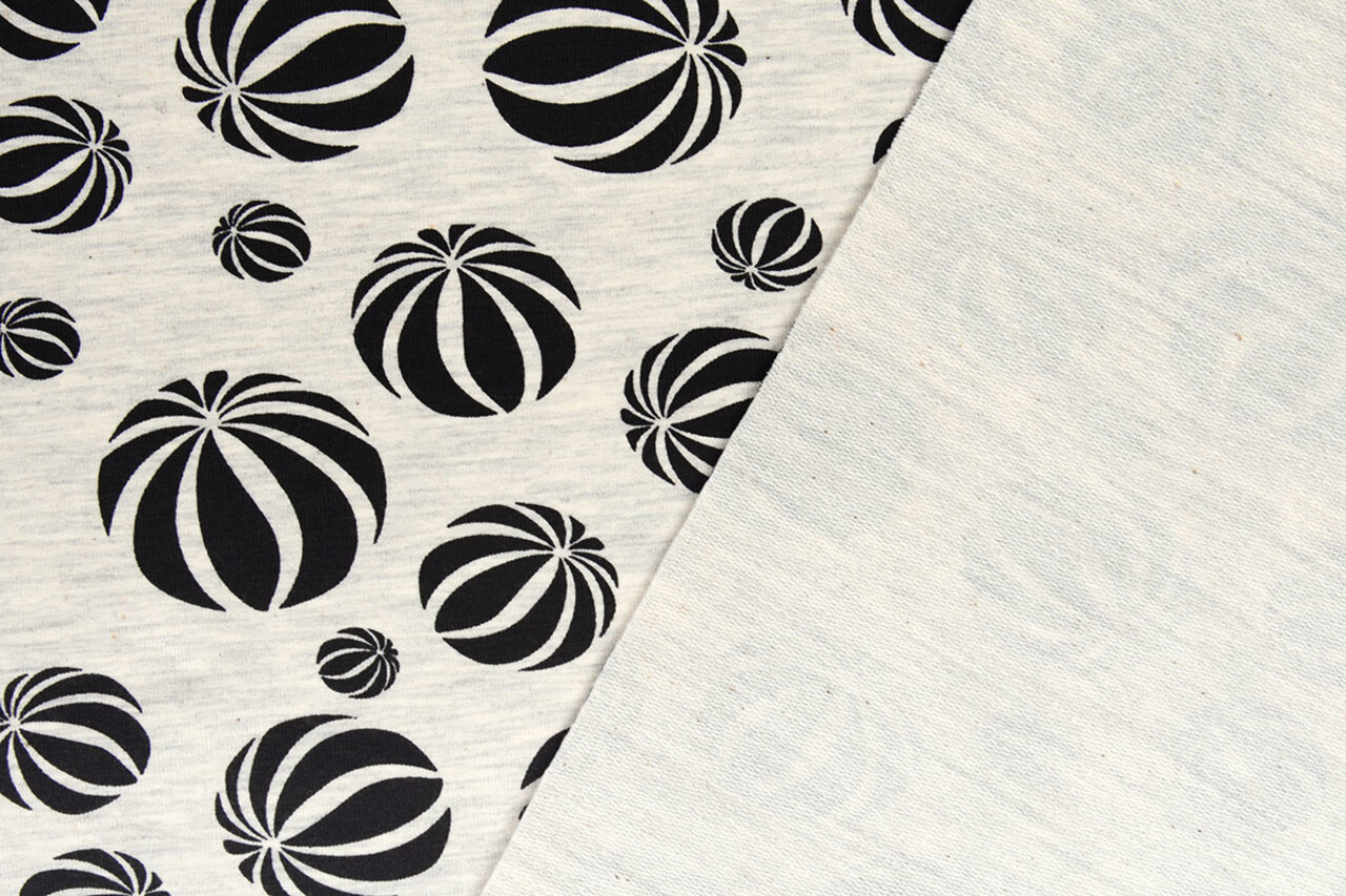 Mi & Joe Mi & Joe French Terry Beach-ball Creme Meliert