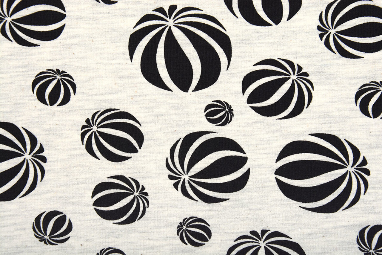 Mi & Joe Mi & Joe French Terry Beach-ball Creme Meliert