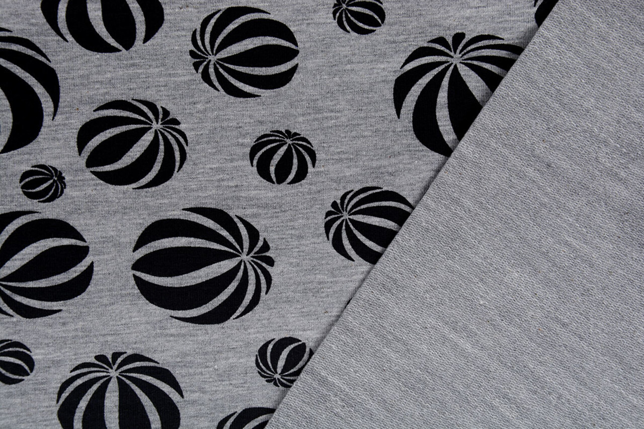 Mi & Joe Mi & Joe French Terry Beachball Grey Melange Mi & Joe Mi & Joe French Terry Beachball Grey Melange