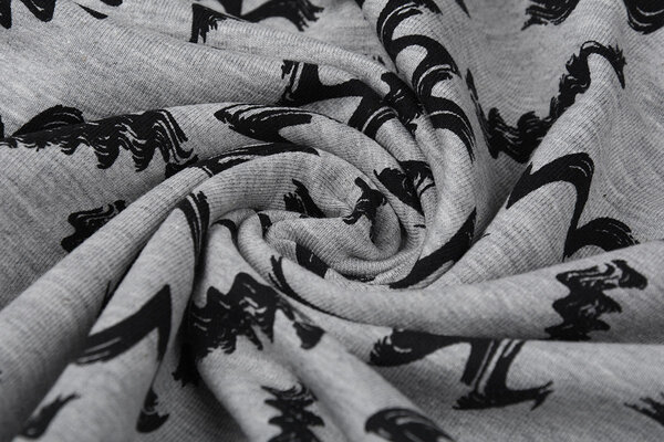 Mi & Joe Mi & Joe French Terry Zig-Zag Grijs Melange