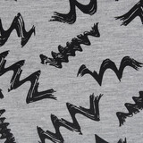 Mi & Joe Mi & Joe French Terry Zig-Zag Grijs Melange Mi & Joe Mi & Joe French Terry Zig-Zag Grijs Melange