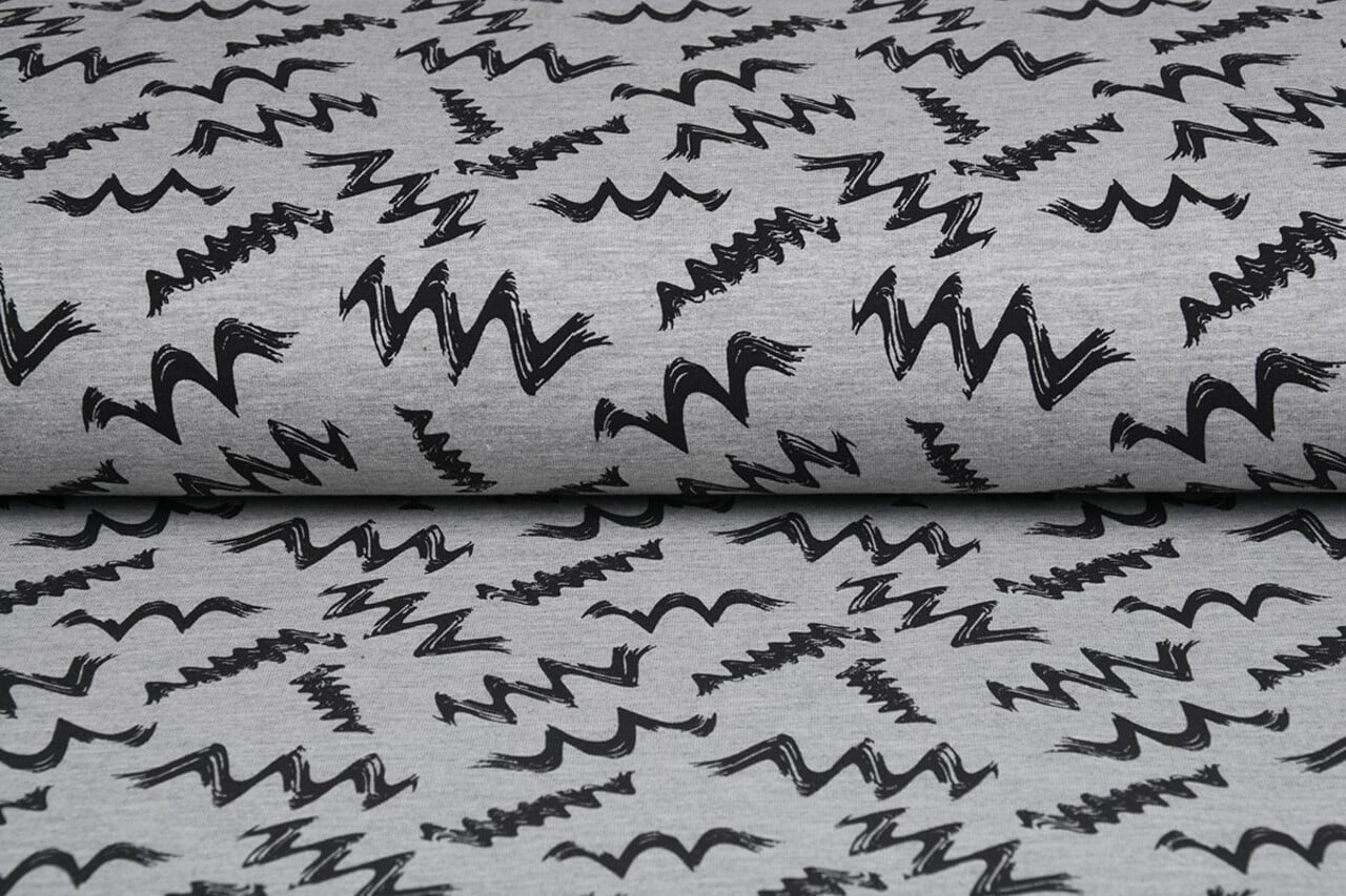 Mi & Joe Mi & Joe Sweat Léger Zig-Zag Gris Melange Mi & Joe Mi & Joe Sweat Léger Zig-Zag Gris Melange
