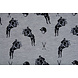 Mi & Joe Mi & Joe French Terry con Caballo de Salto Gris Jaspeado Mi & Joe Mi & Joe French Terry con Caballo de Salto Gris Jaspeado