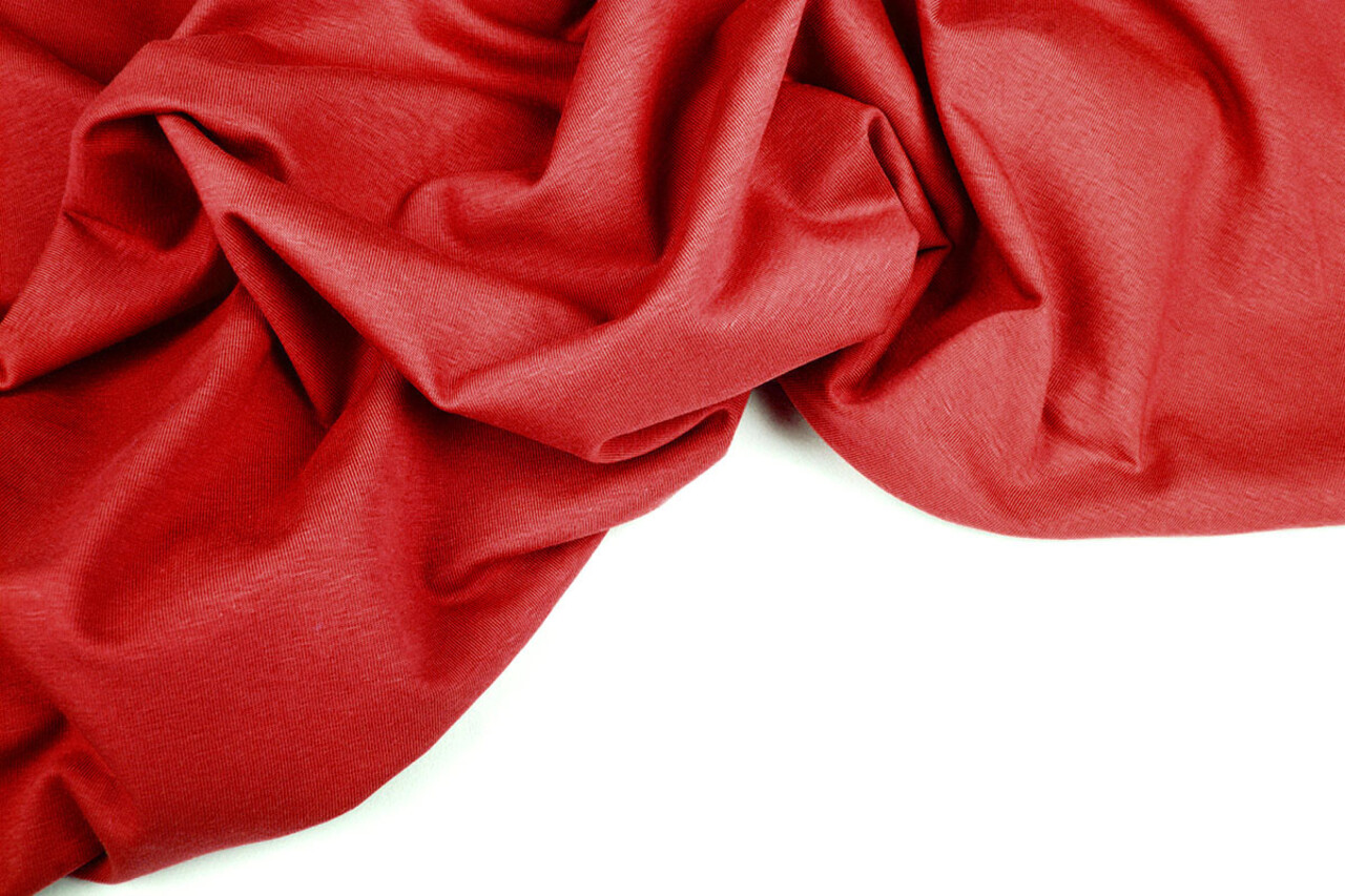 Oeko-Tex®  Cotton Jersey Rood