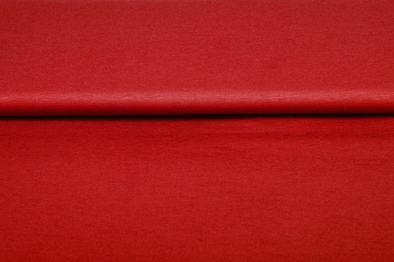 Oeko-Tex®  Cotton Jersey Rood