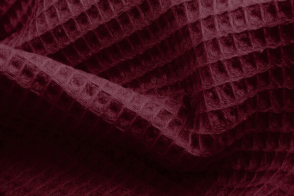 Oeko-Tex®  Waffle pique Bordeaux