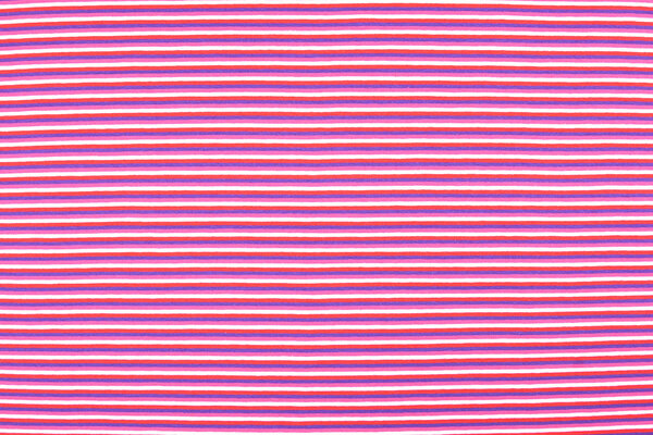 Cotton Jersey Stripe Multi color Pink