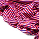 Cotton Jersey Stripe Multi color Pink