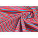 Jersey de Algodón Rayas Multicolor Rojo Jersey de Algodón Rayas Multicolor Rojo