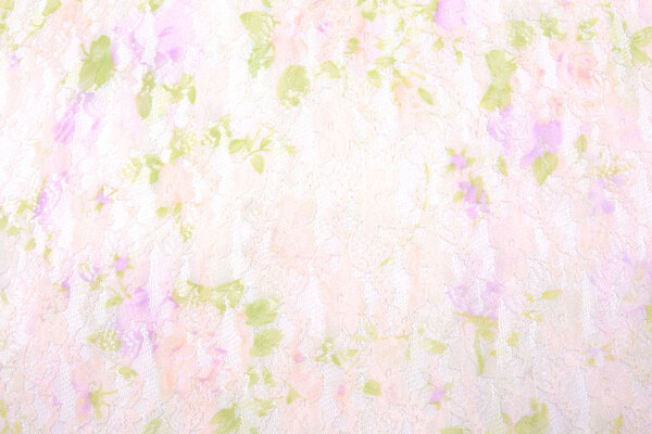 Stretch Spitze Hilo Pink Green