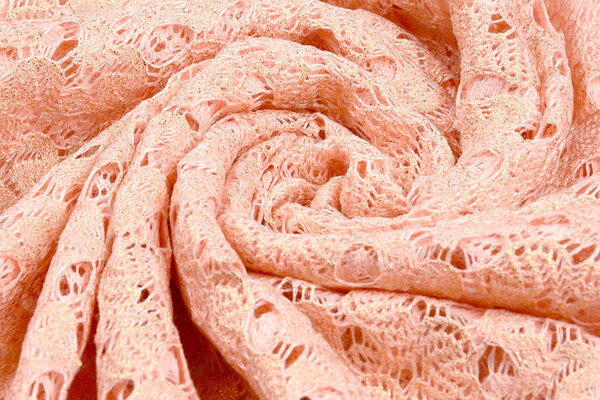 Dentelle Or Minta Saumon