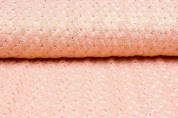 SpitzenStoff Gold minta Lachs SpitzenStoff Gold minta Lachs