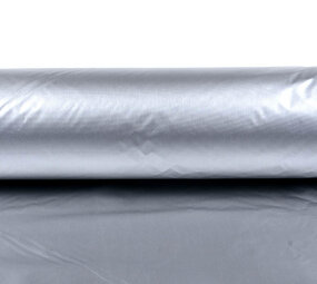 Verduisteringsstof dubbelzijdig zilver Verduisteringsstof dubbelzijdig zilver