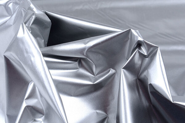 Verdunkelungsstoff doppelseitig Silber