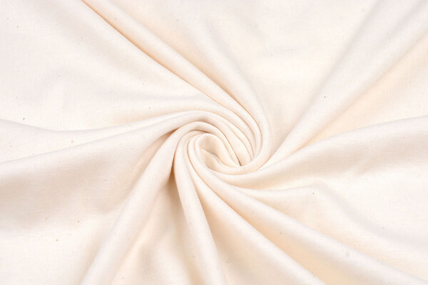 100% Baumwolljersey Creme