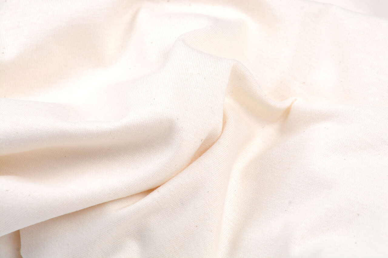 100% Baumwolljersey Creme