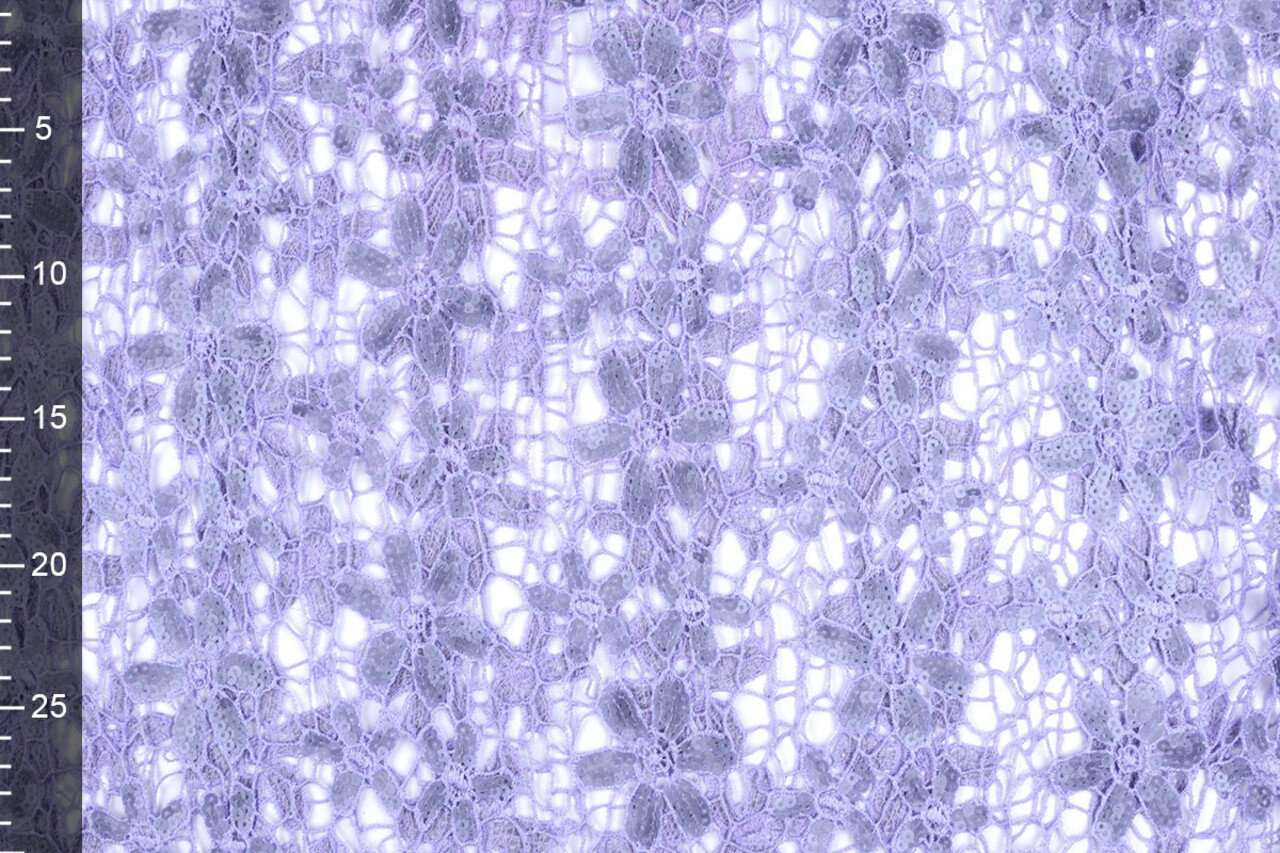 Encaje Lentejuelas Pua Nani Morado Encaje Lentejuelas Pua Nani Morado