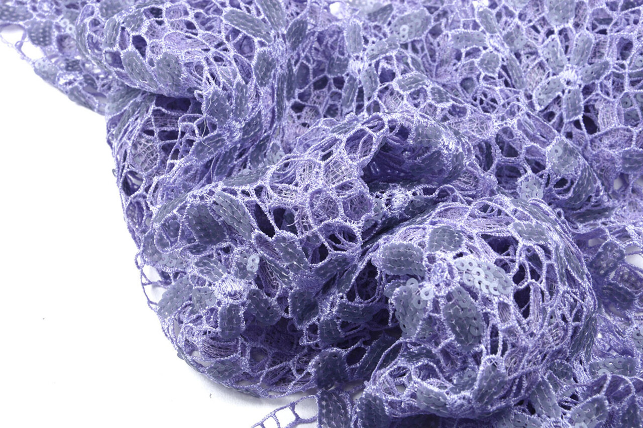 Kant pailletten pua nani Paars Kant pailletten pua nani Paars