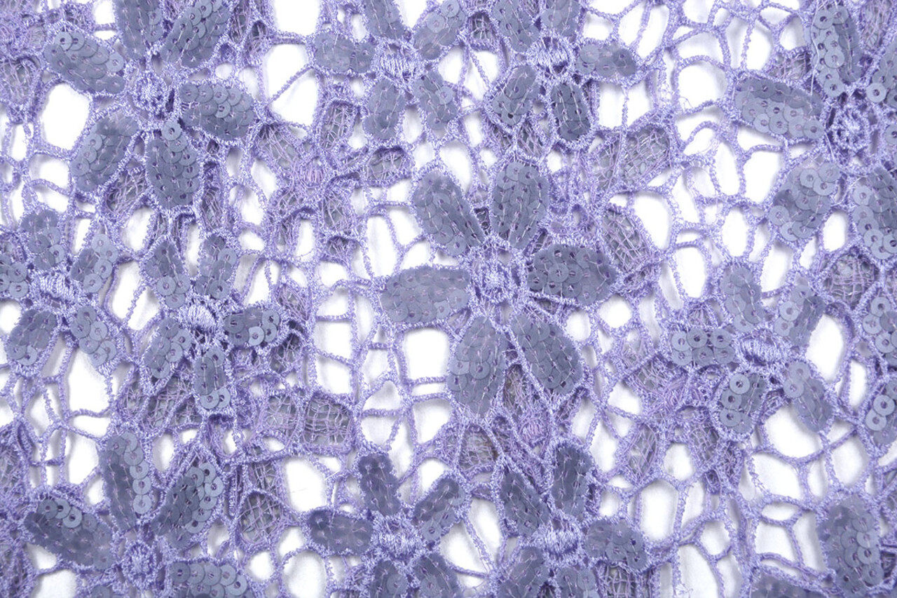 Lace Sequins pua nani Purple Lace Sequins pua nani Purple