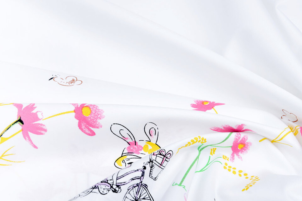 Double edge Cotton spring cycling bunny Double edge Cotton spring cycling bunny