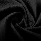 Oeko-Tex®  100% Washed Cotton Black