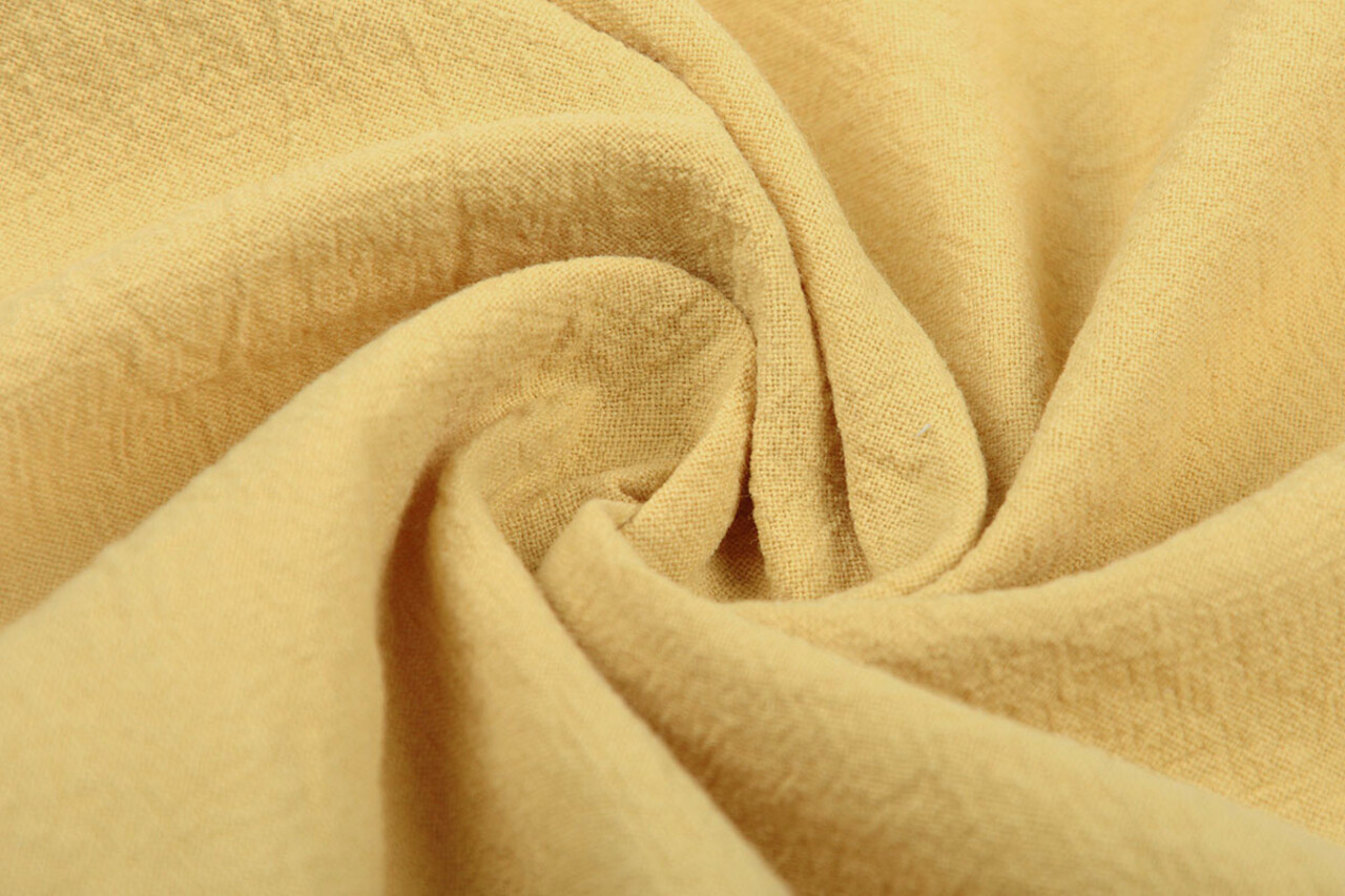 Oeko-Tex® 100% Lavato Cotone Ocra Chiara Oeko-Tex® 100% Lavato Cotone Ocra Chiara