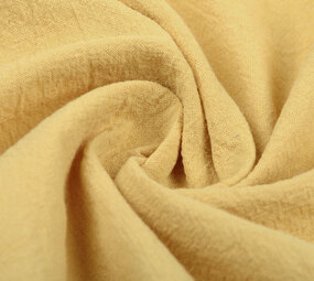 Oeko-Tex®  100% Washed Cotton Light Ocher Oeko-Tex®  100% Washed Cotton Light Ocher