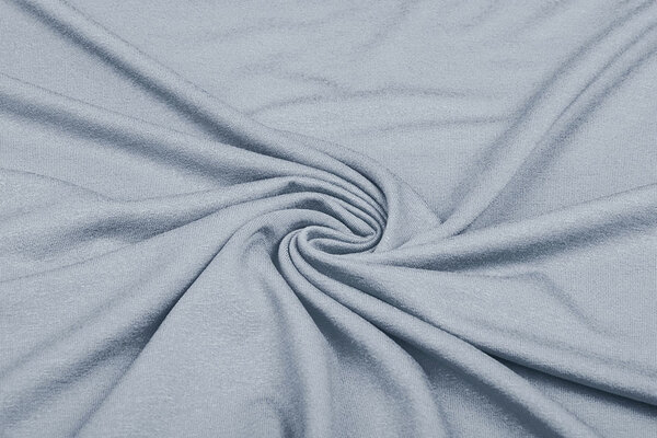 Viscose Jersey Grijs Blauw