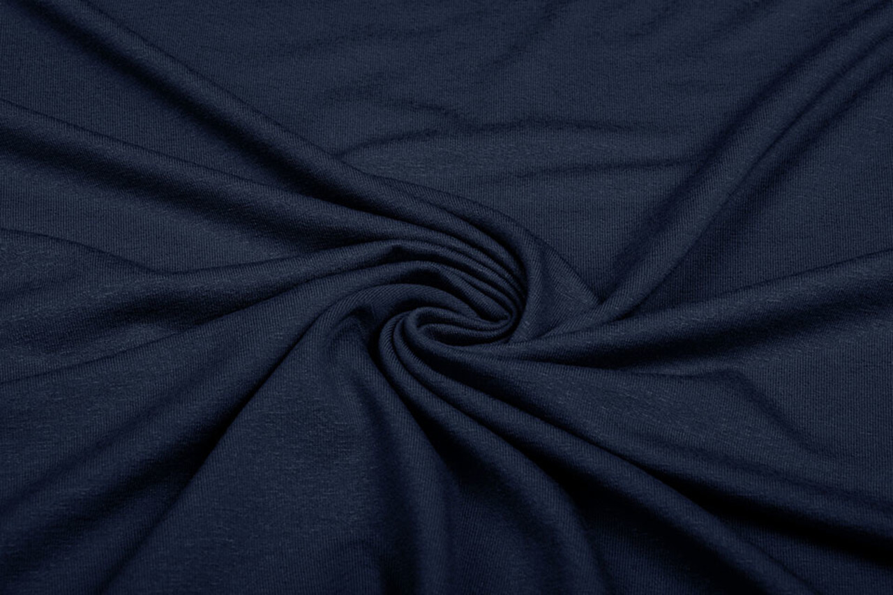 Viscose Jersey Navy Blue