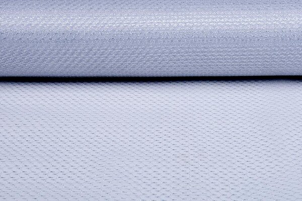 Lurex op Tule Brilo Zilver Lurex op Tule Brilo Zilver