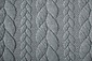 Gestrickte Kabel Stoff tricot Hellgrau Gestrickte Kabel Stoff tricot Hellgrau
