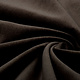 Cotton Velvet Fabric Donn Dark brown