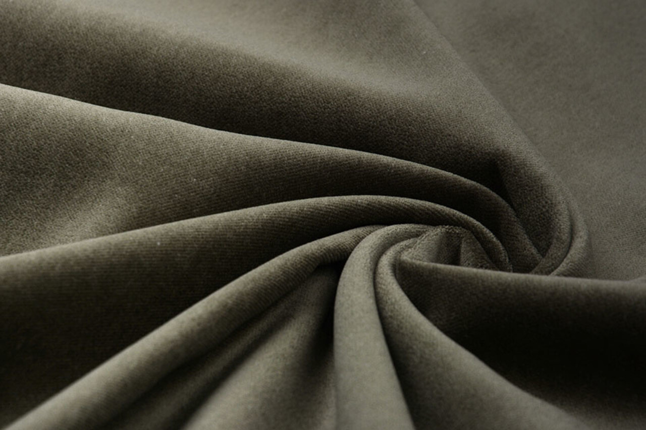 Cotton Velvet Fabric Donn Old Green Cotton Velvet Fabric Donn Old Green