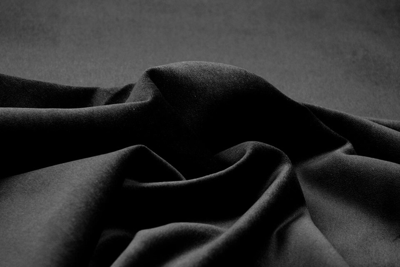 Cotton Velvet Fabric Donn Deep Dark Brown